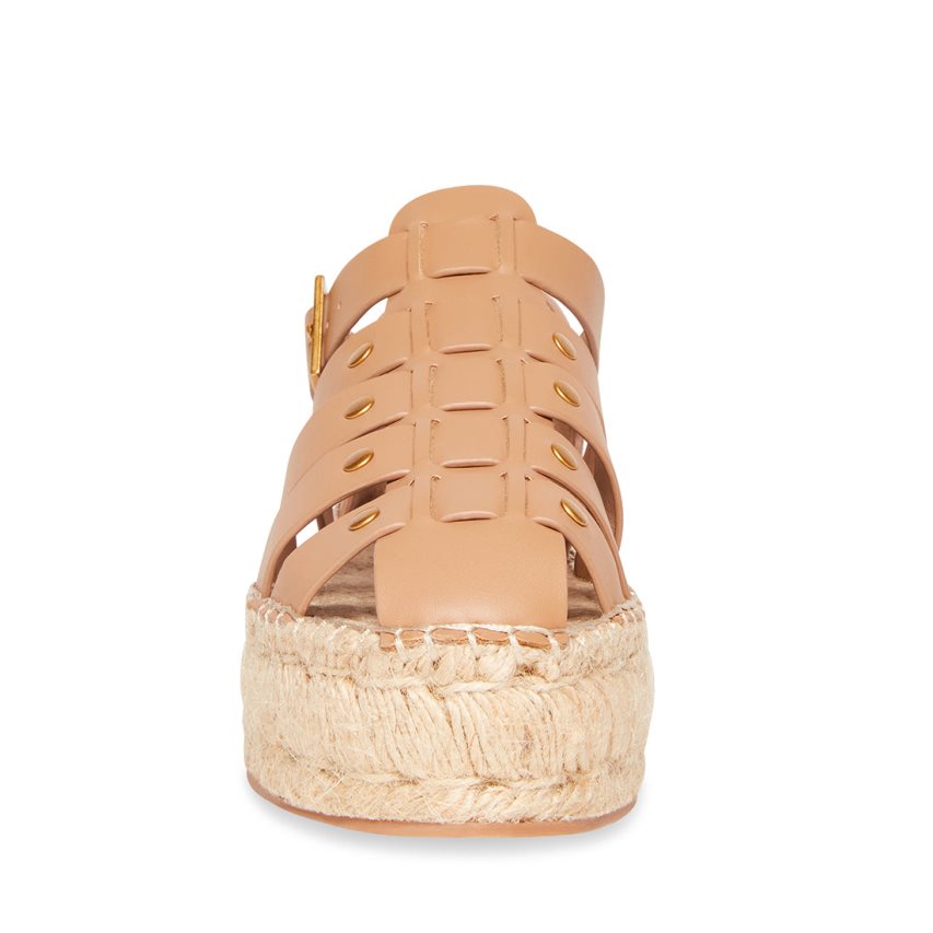 Sandalias de Plataforma Steve Madden Kilo Mujer Marrones Claro | ES TI62S0